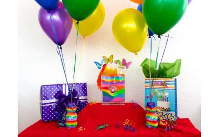 Sand Art Party Decor